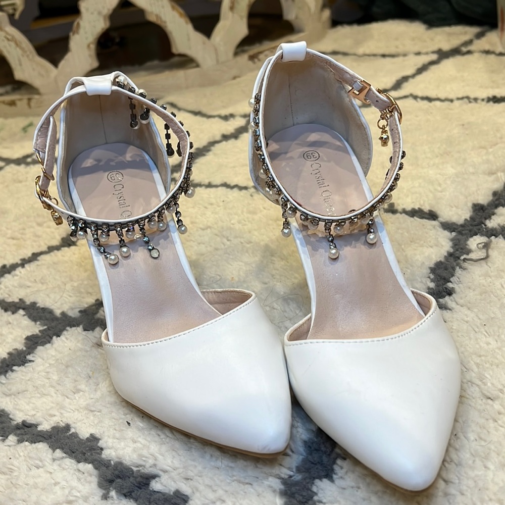 Jeweled heels
